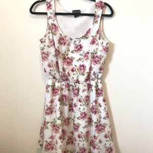 Beautiful white floral dress